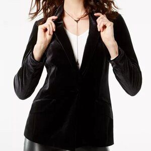 I.N.C Women's Velvet Blazer